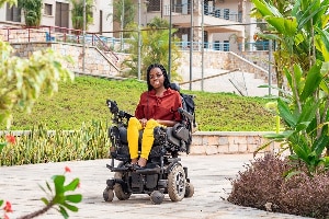 The physically challenged Ghanaian youngster hopes to advance science