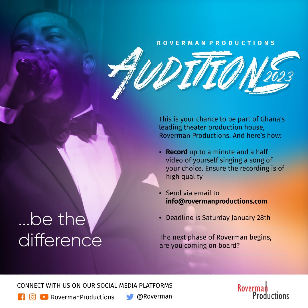 Roverman Productions is in search of new recruits