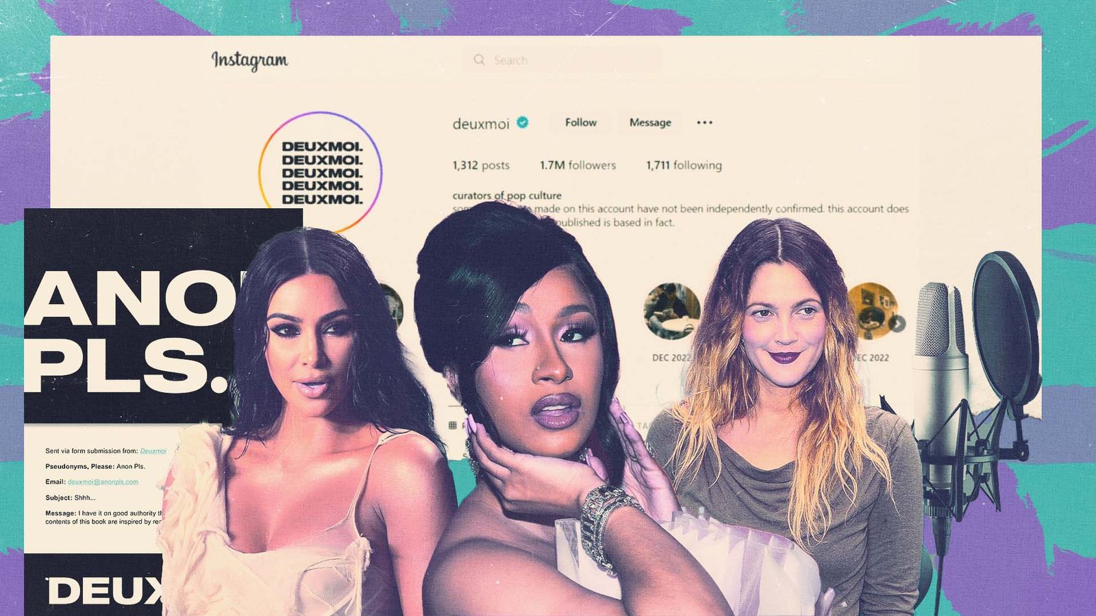 Instagram user who has 1.7 million followers also shares anonymous celebrity rumors
