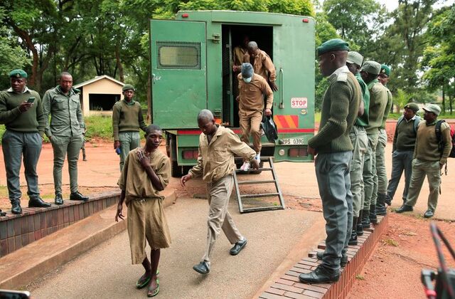 Zimbabwe releases 25 opposition members on bail