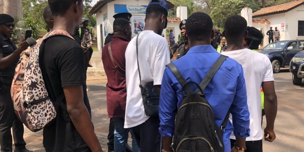 Stranded UG students turn Catholic Church washroom into sleeping place