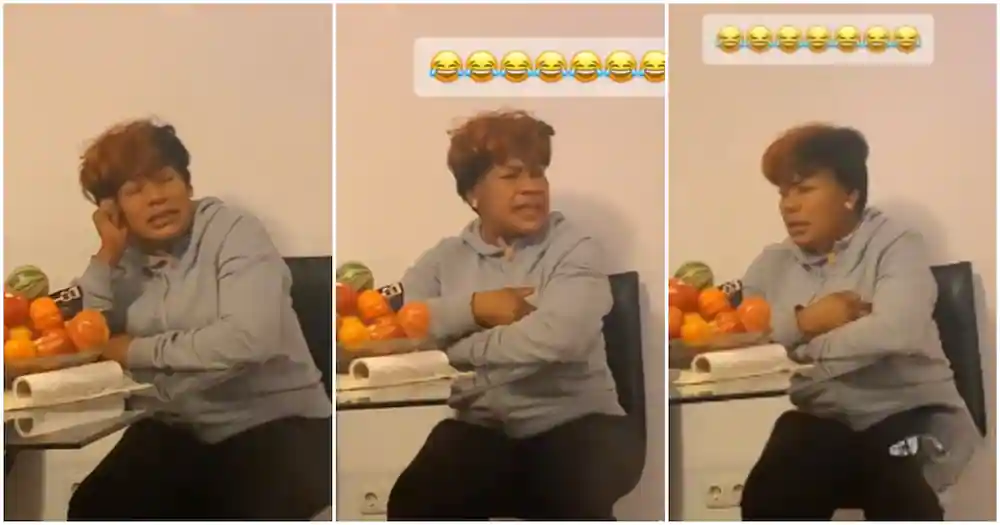 Sika nashi: GH mom bitterly laments in video as man who owed her GH¢39k dies