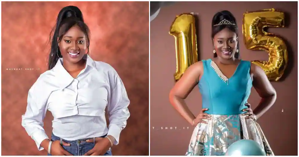 Ghanaians react as photos of 15 years old Talented Kids co-host Joelyn drops