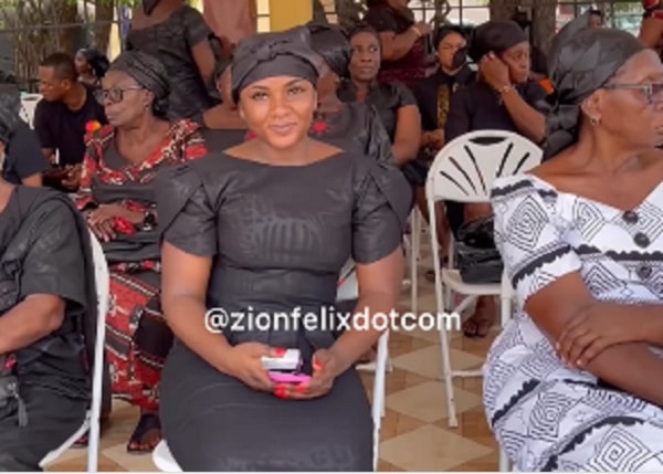 Scenes from Ahoufe Patricia’s late mother’s One week remembrance