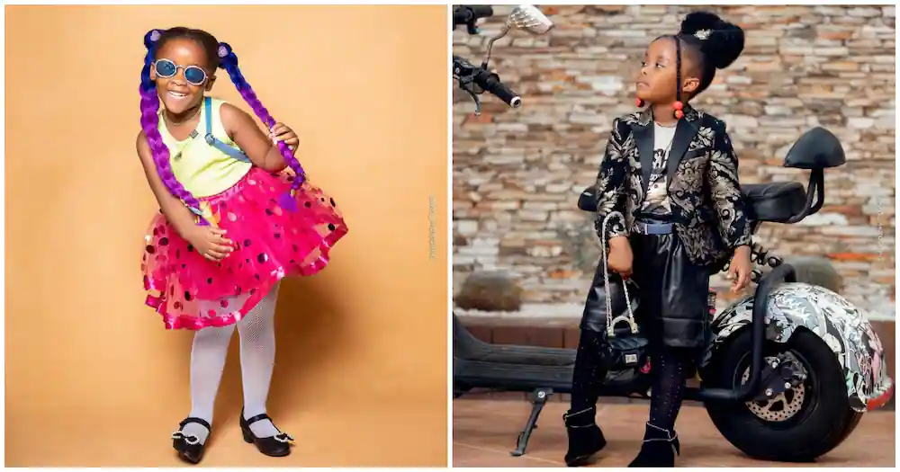 Baby Maxin slays in ‘boss lady’ and princess outfits for her 4th birthday