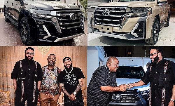 E-Money gifts 6 staff cars to mark his birthday