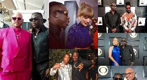 Stonebwoy shares photos of superstars he met with at the 65th Grammy awards
