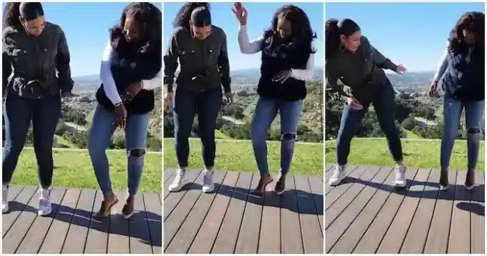 Watch Berla Mundi teach Jordin Sparks the Azonto dance