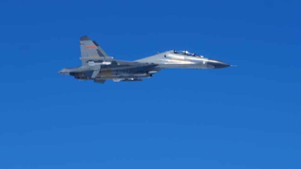 Chinese fighter jet unexpectedly engages US Navy plane