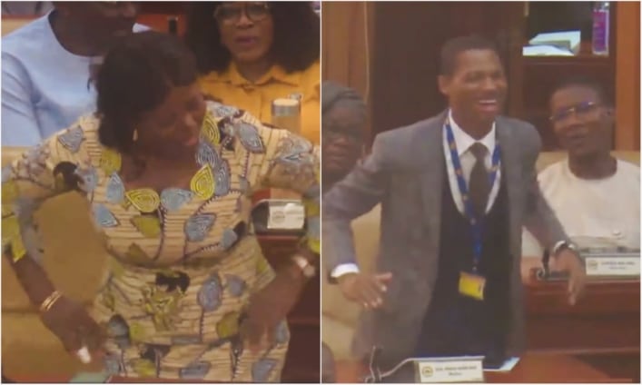 Watch how MPs danced in Parliament to commemorate 30 years