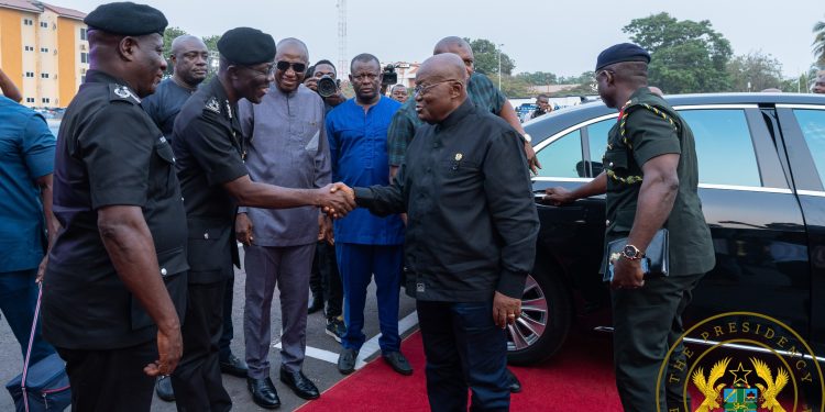 Crime has significantly decreased as a result of police visibility – Akufo-Addo