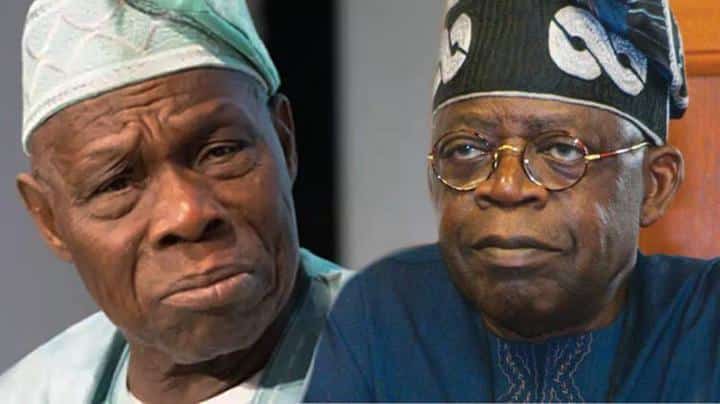 Tinubu slams Obasanjo over calls for cancellation of  election results