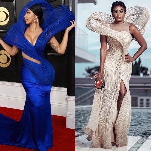 Nana Akua Addo sets the standard high as Cardi B imitates a 2021 outfit