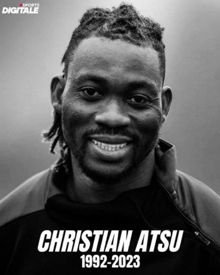 #RIPChristianAtsu: Social media users mourn late player