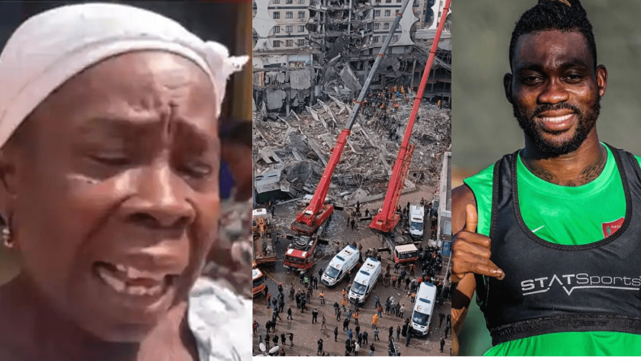 God please spare my son’s life and take mine instead – Christian Atsu’s mother