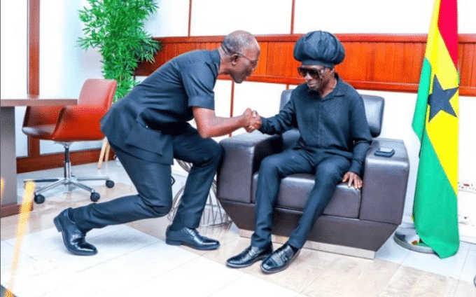 IGP showers praises on Kojo Antwi over his songs