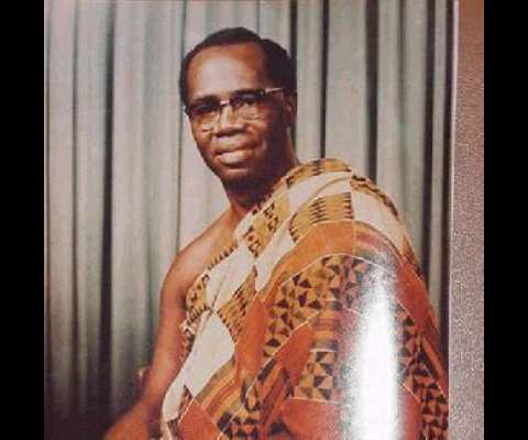 Dr. Kofi Abrefa Busia, first African Professor at UG, Legon