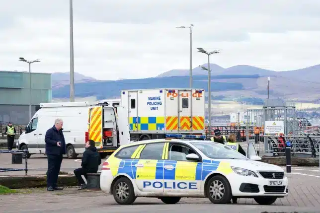 Two people found after boat sinks in Scotland
