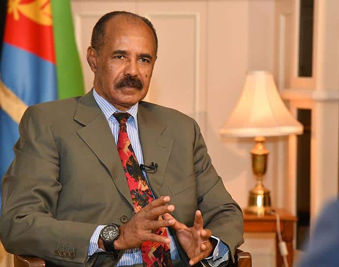 Eritrean leader claims US supported rebels in Tigray conflict