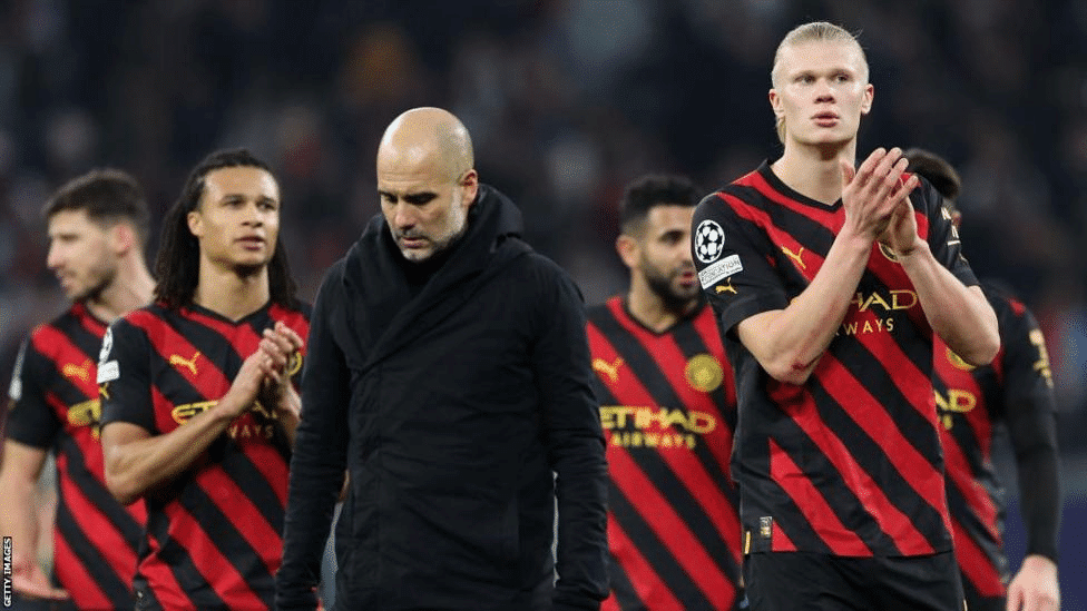 Haaland silent as Guardiola makes ‘nine strikers’ joke