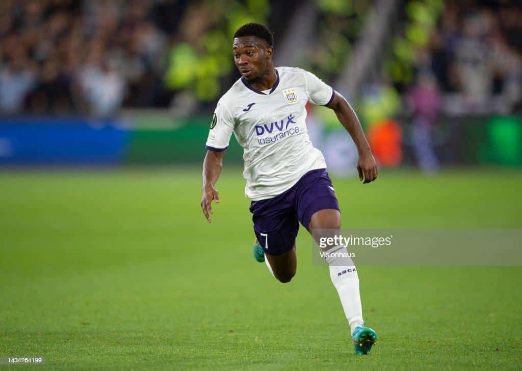 Francis Amuzu named in Sofascore Belgium Pro League team of the week