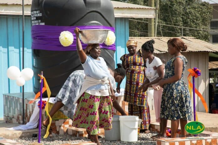 NLA donates four boreholes to Abotakyi Community