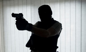 Armed robbers shoot security man at quarry site