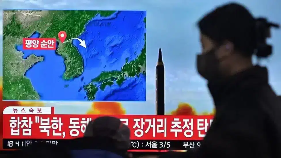 North Korea has fired a missile, Japan says