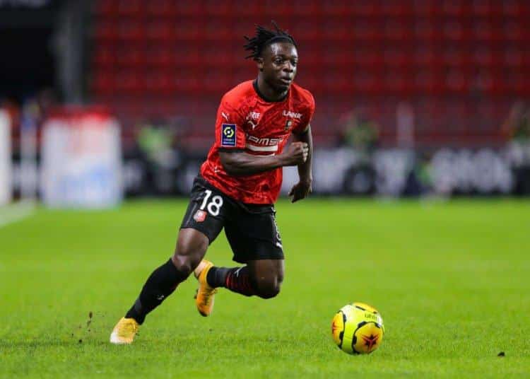 Jeremy Doku assists on Stade Rennais’ goal