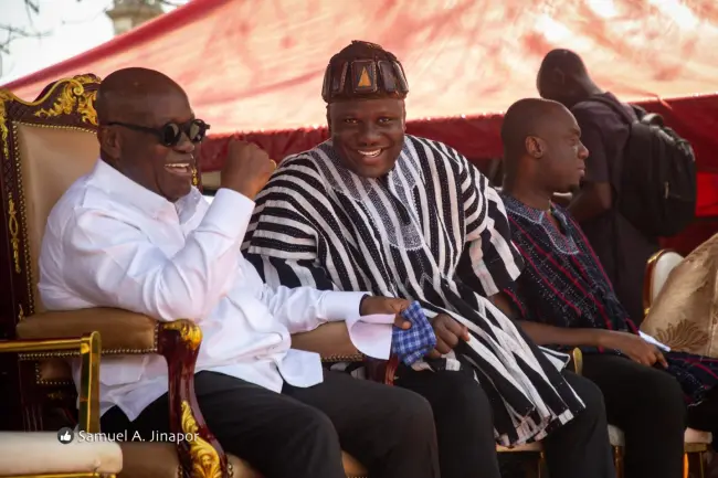 Photos: Akufo-Addo at Yagbonwura’s funeral