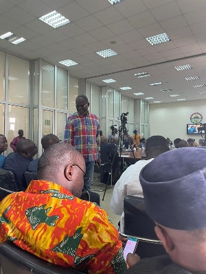 Ken Agyapong supports KT Hammond at vetting