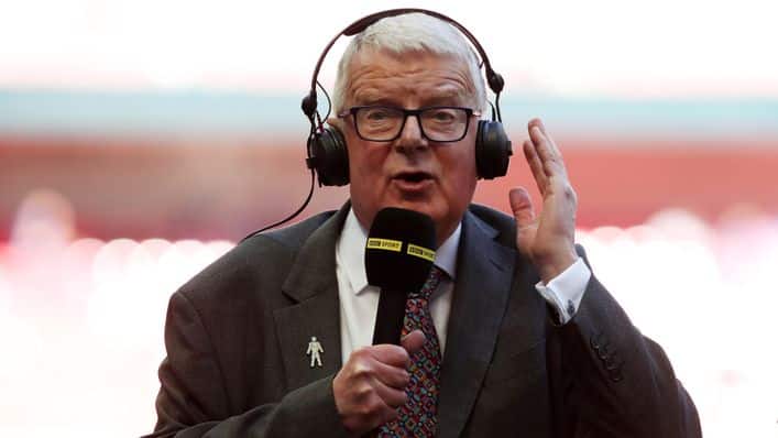 Famous football commentator, Motson, dies at age 77