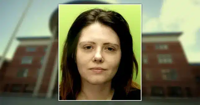 Woman sentenced nine months for spitting on a Police officer