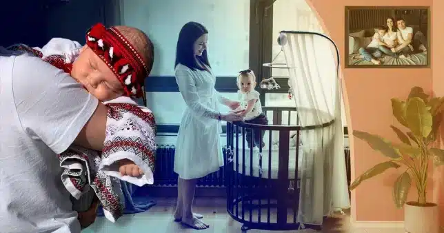 Ukrainian new war baby is ‘light of hope’ as she turns a year today