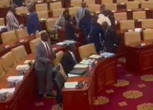 Ato Forson receives an “emotional” hug from Muntaka