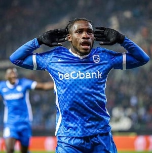 Joseph Paintsil scores his 11th goal of the year in Genk’s victory over Oostende