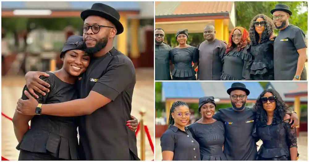 Photos of Ahuofe Patri’s late mom’s 1-week celebration