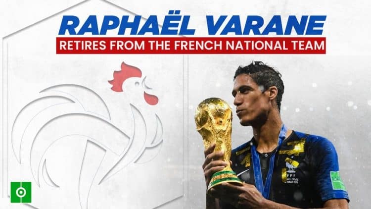 OFFICIAL:Varane formerly leaves French national team