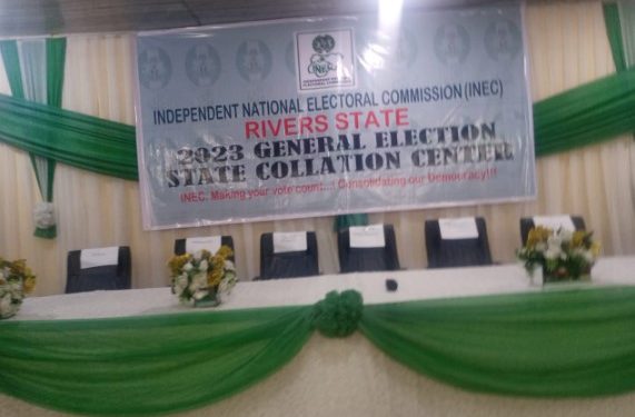Rivers State suspends coalition of results over threat on life of INEC officer