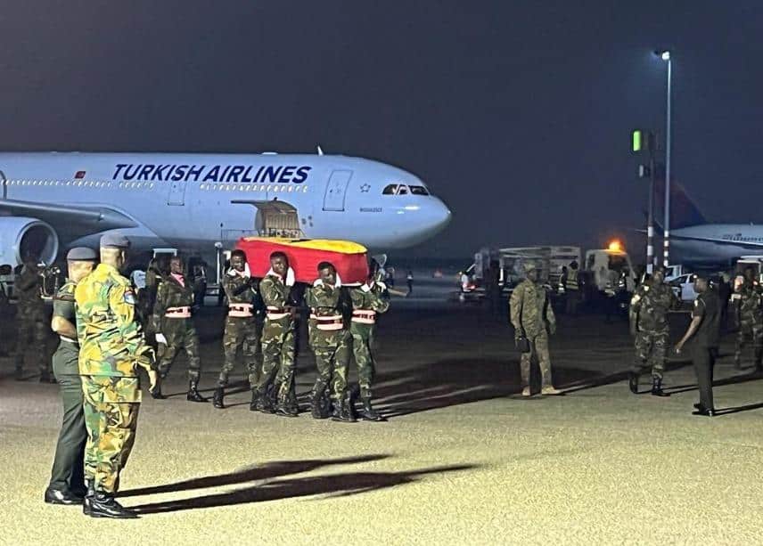 Christian Atsu’s remains arrive in Ghana