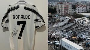 Turkey earthquake: Cristiano Ronaldo’s jersey to be auctioned to support victims