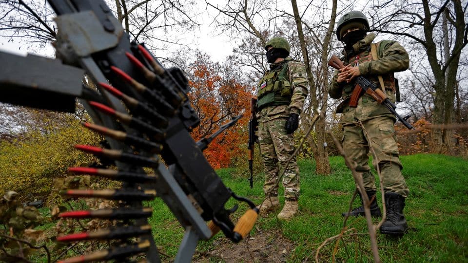 Ukraine claims some Russian forces are leaving Zaporizhzhia