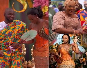 Check out some scenes from Hawa Koomson’s daughter wedding