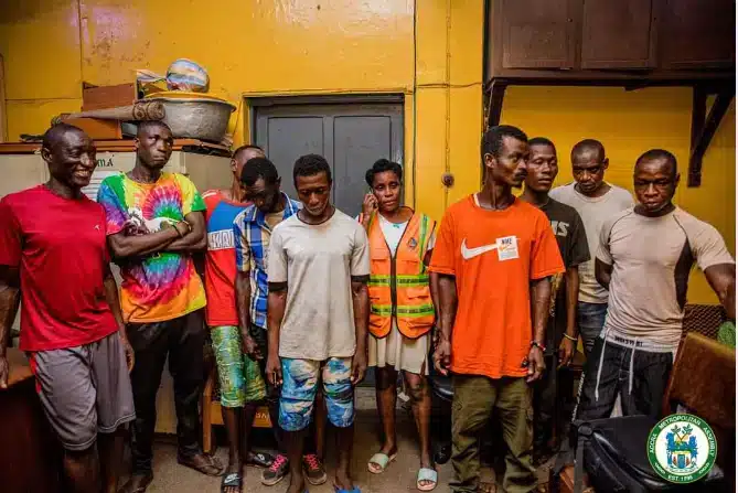 15 arrested for dumping refuse at unauthorised places