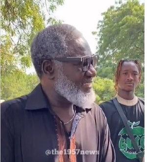 Ebony’s father visits her grave