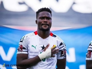 Daniel Amartey thanks man with car for buying ‘ice kenkey’ for him 12 years ago