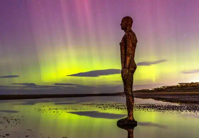 England treated to magnificent Northern Lights