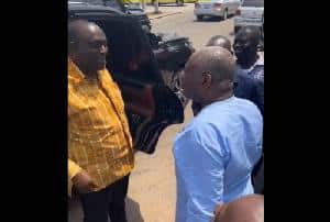 Boakye Agyarko and Alan Kyerematen cross paths in Koforidua