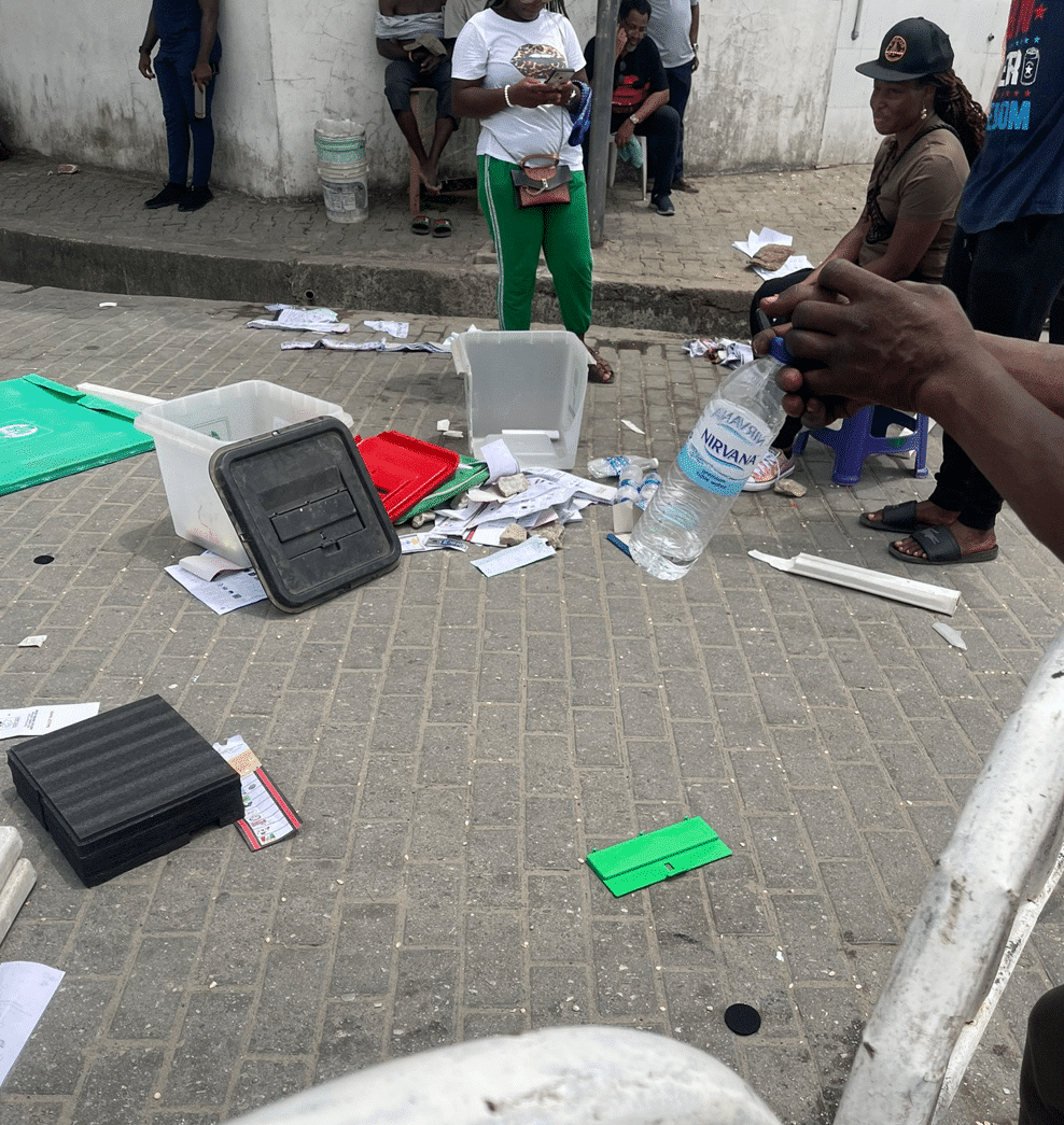 Nigeria 2023 elections: Thugs destroying ballot boxes at some polling stations