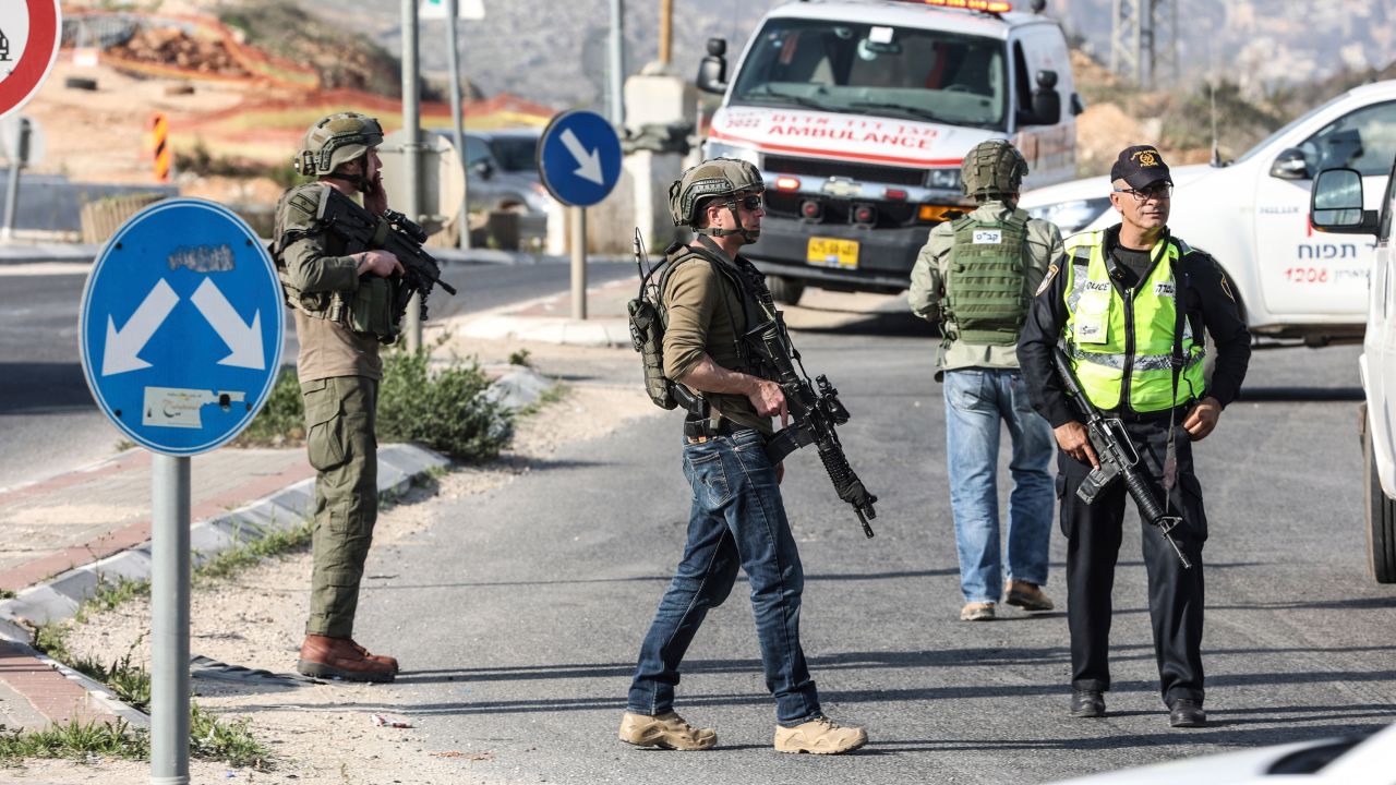 Two Israeli settlers shot and killed in the West Bank shooting incident